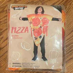 Kids' Pepperoni Pizza Costume - Orange